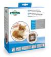 Chatière de luxe magnétique brun 4 positions PetSafe pour Chien et Chat