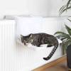 Hamac pour chat radiateur blanc confortable