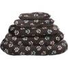 Coussin déhoussable ovale pour chien taupe