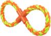 Jouet corde Denta Fun en forme de 8 pour chien