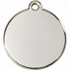 Médaille rouge motif cœur pour chien et chat
