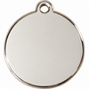 Médaille gravure profonde garantie motif cœur violet pour Chien et Chat