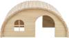 Maison d'intérieur ronde en bois pour lapin