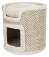 Griffoir design, panier et niche intérieur Tower Ria pour chat