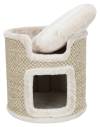 Griffoir design, panier et niche intérieur Tower Ria pour chat