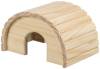 Maison ronde en pin pour souris et hamster
