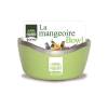Hami Form Mangeoire gamelle à fixer sur cage lapin Bowl bleu