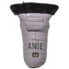 Manteau Diva gris pour chien Bobby