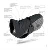 Manteau Uppsala Cozy noir Hunter pour chien