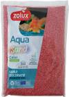 Sable rouge framboise pour aquarium