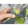 Biberon plastique vert pour lapin