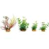 Plantes en plastique pour aquarium variées