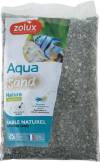 Sable basalte noir pour aquarium