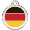Médaille Drapeau allemand pour chien et chat
