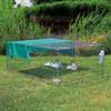 Protection solaire pour enclos extérieur pour lapin