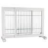 Barrière de sécurité blanche pour chiot