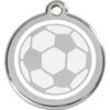 Médaille ballon de foot pour chien et chat