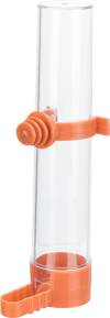 Distributeur plastique eau et nourriture rond 65 ml pour oiseau