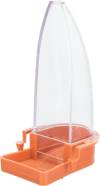 Distributeur plastique pour eau et nourriture courbe small 90 ml pour Oiseau