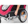Kit de conversion pour poussette jogging buggy rouge pour Chien et Chat