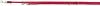 Laisse multiposition rouge pour chien