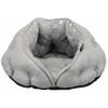 Dôme cachette Feather gris pour chien et chat
