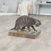 Plaque griffoir carton blanc pour chat
