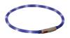 Collier USB Flash lumineux bleu pour chien