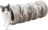 Tunnel Crunch peluche gris pour chat