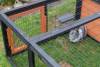 Enclos lapin XL avec toit Natura noir