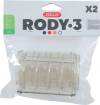 Tube droit Rody 3 transparent pour hamster