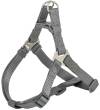 Harnais Premium One Touch gris pour chien