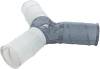 Triple tunnel de jeu nylon pour chat extérieur