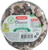 Demi coco graisse vers de farine pour oiseau