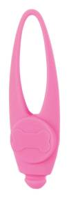 Flasher lumineux en silicone pour collier ou laisse pour chien
