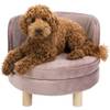 Canapé Livia rose pour chien