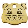 Médaille en laiton pour chat petite