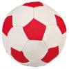 Jouet balle de foot souple pour chien