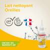 Lait nettoyant oreilles chien bio Beaphar