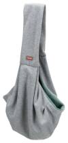 Junior Sac ventral Soft pour chiot et petit chien gris menthe