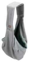 Junior Sac ventral Soft pour chiot et petit chien gris menthe