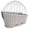 Panier porte-bagages pour chien gris 49 cm