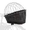 Panier porte-bagages pour chien noir 49 cm