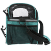 Sac bandoulière Madison vert pour chien