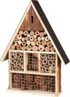 Hôtel à insectes artisanal en bois naturel 35 x 50 cm