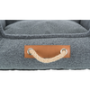 Panier Lit Föhr Soft gris pour chien
