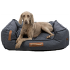 Panier Lit Föhr Soft gris pour chien