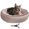 Panier lit Livia rose pour chat