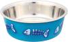 Gamelle Poisson en acier inox pour chat ø12 cm