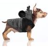 Milk & Pepper Manteau Hanki gris pour chien